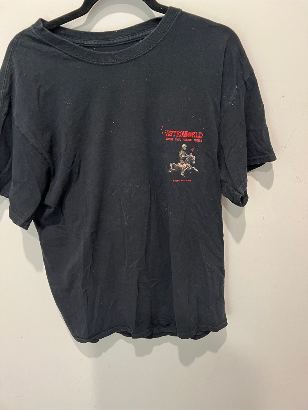 Astroworld Black Graphic Tee - Men’s Short Sleeve Shirt